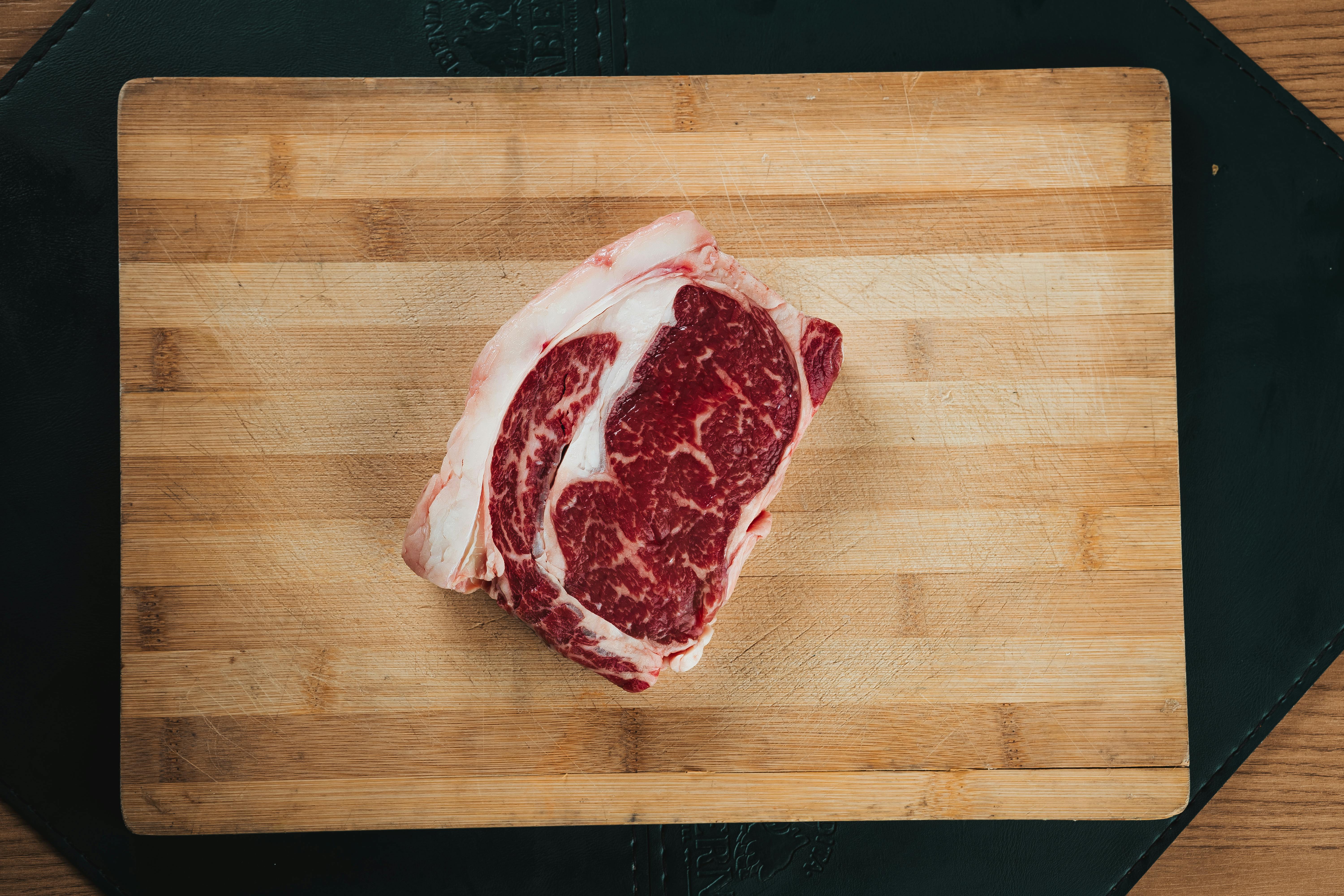 Beef — counter shot